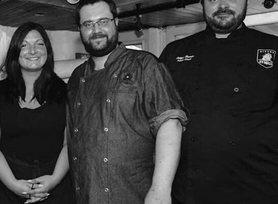 trois membres de l'équipe de bistro st-malo